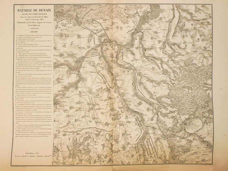 Bataille de Denain gagnée par l'Armée Française sous les Ordres …