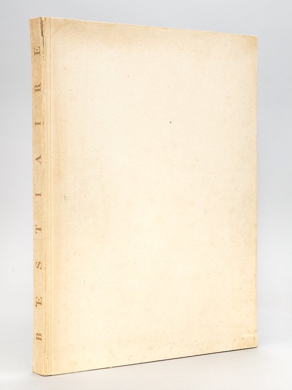 Bestiaire. Avec 14 eaux-fortes de Pedro Zamorano de Biedma [ …