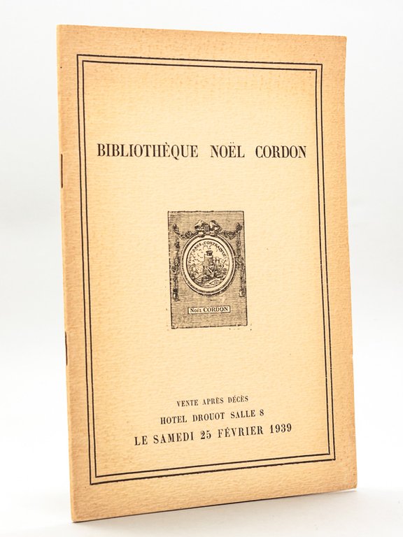 Bibliothèque de M. Noël Cordon, Président du Tribunal de Commerce …