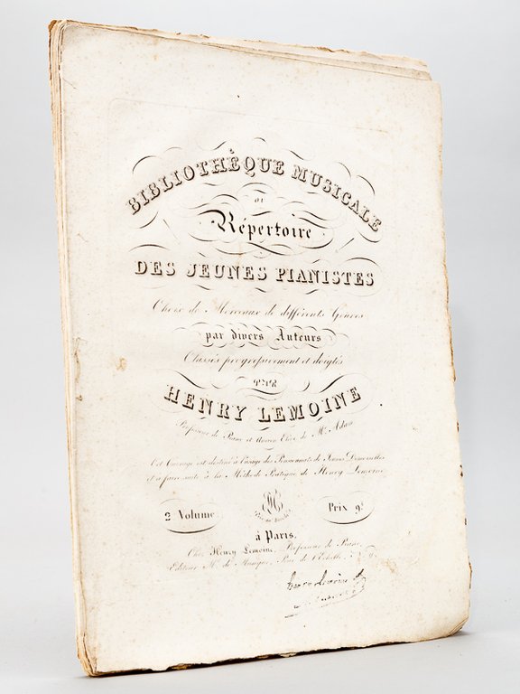 Bibliothèque Musicale. Répertoire des Jeunes Pianistes. (1116 H).