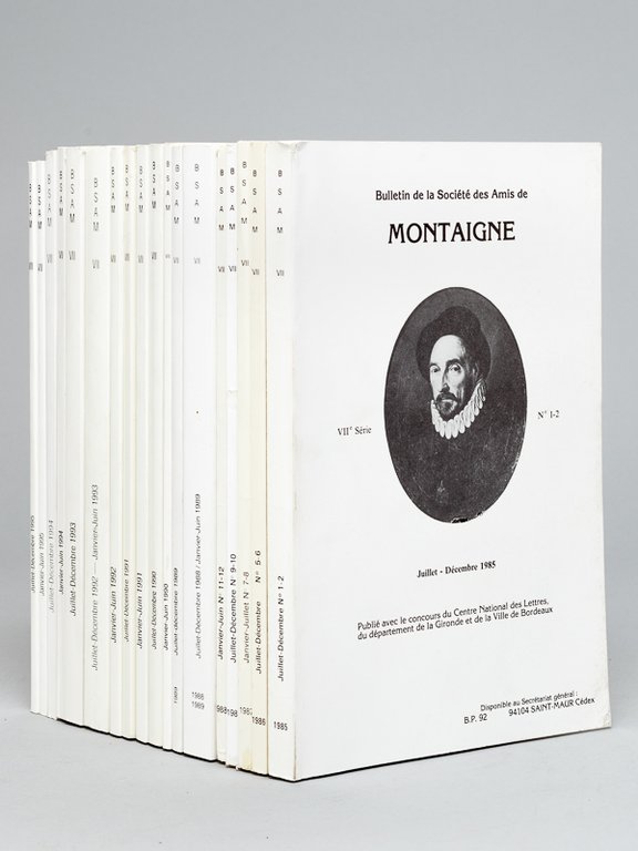 Bulletin de la Société des Amis de Montaigne. VIIe Série …