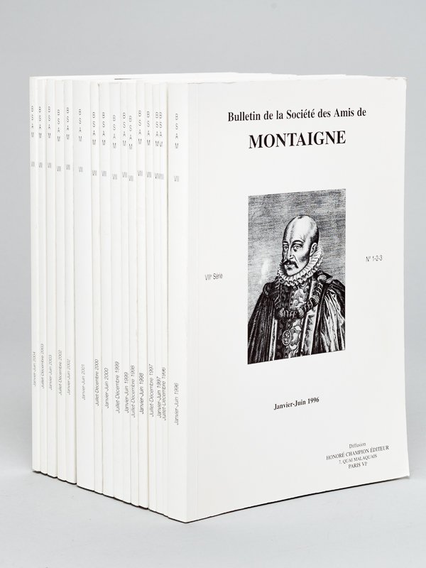 Bulletin de la Société des Amis de Montaigne. VIIIe Série …