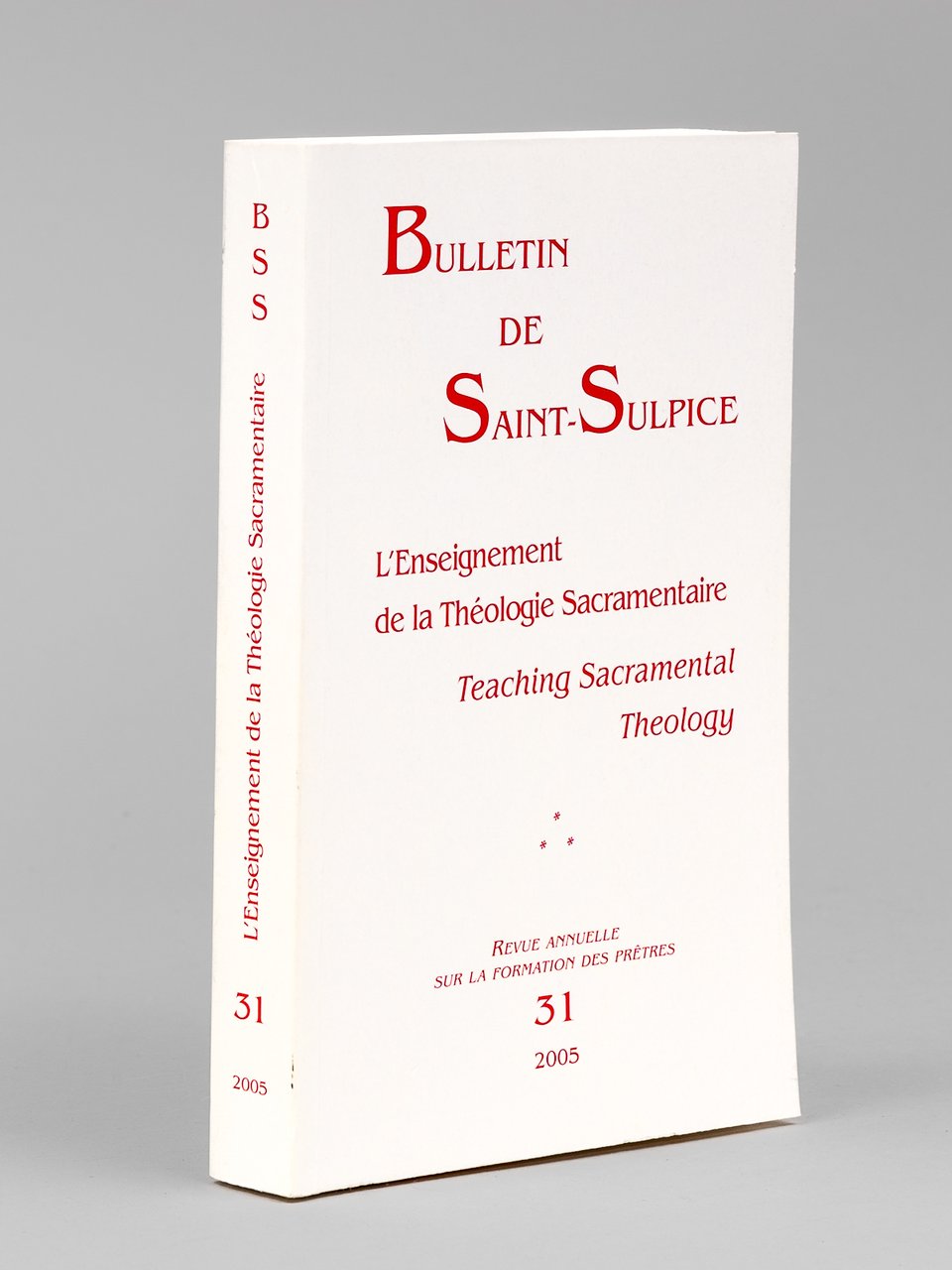 Bulletin de Saint-Sulpice. N° 31 : L'Enseignement de la Théologie … | Immagine principale
