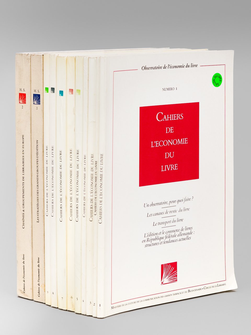 Cahiers de l'Economie du Livre ( 9 Numéros et 2 …