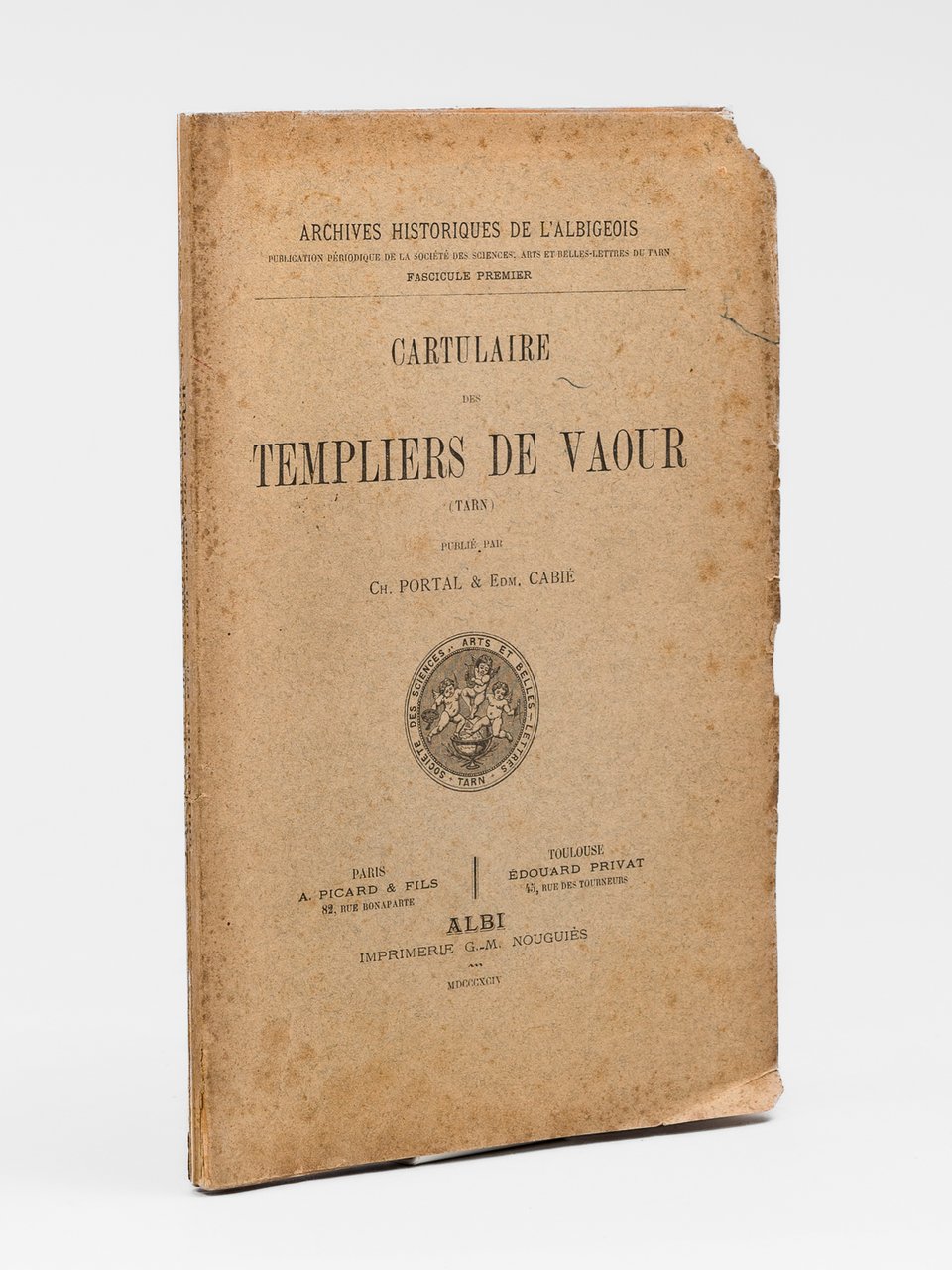Cartulaire des Templiers de Vaour (Tarn) | Immagine principale