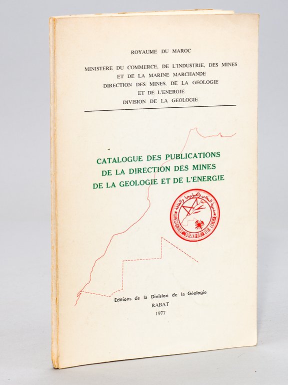 Catalogue des Publications de la Direction des Mines, de la …