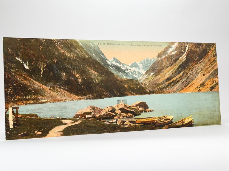 Cauterets (Hautes-Pyrénées) Le Lac de Gaube et le Vignemale (alt. …