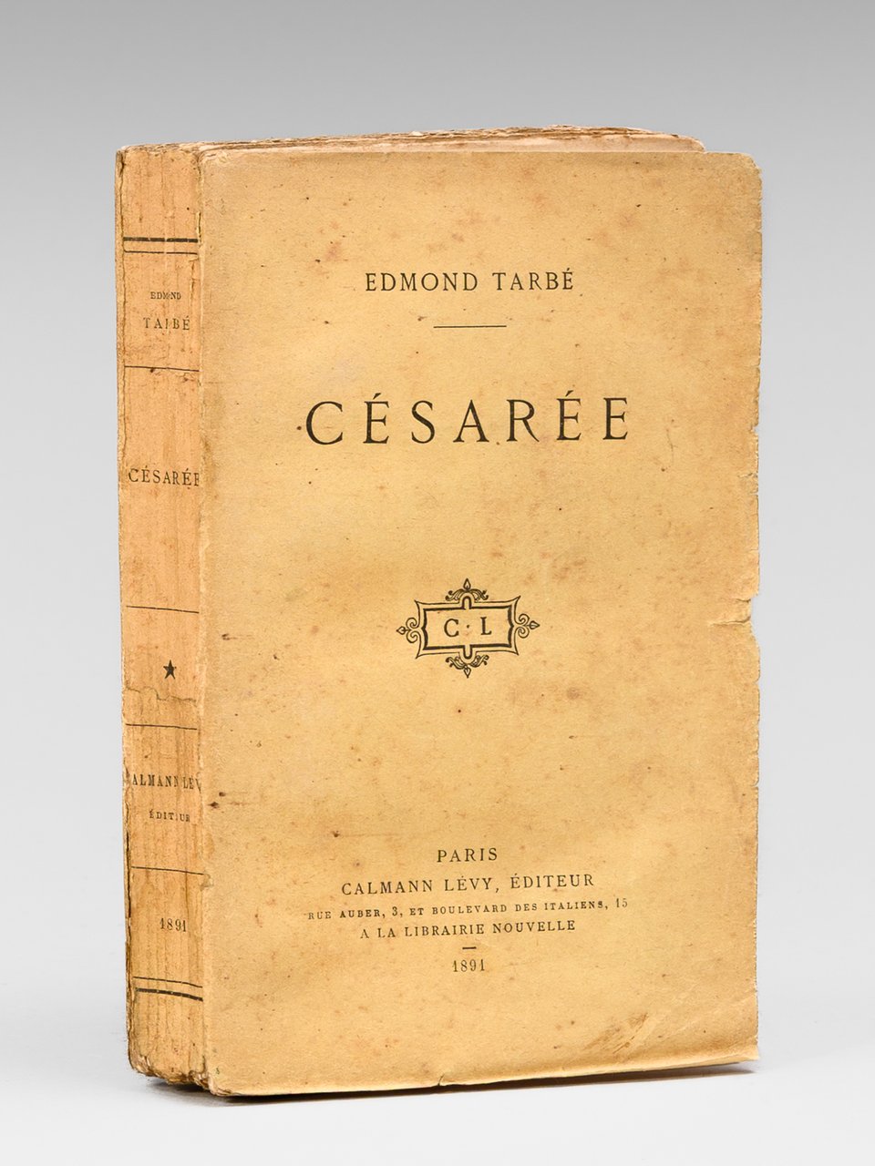 Césarée [ Exemplaire signé par l'auteur ]