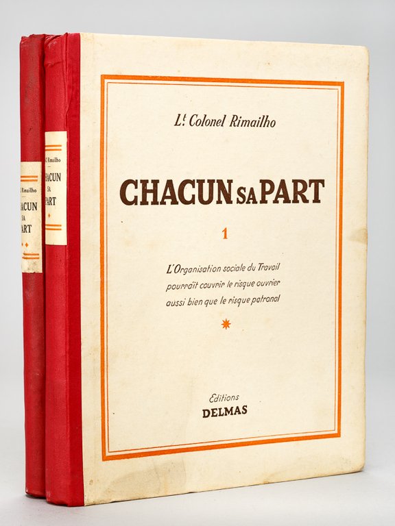 Chacun sa Part (2 Tomes - Complet) [ Edition originale …