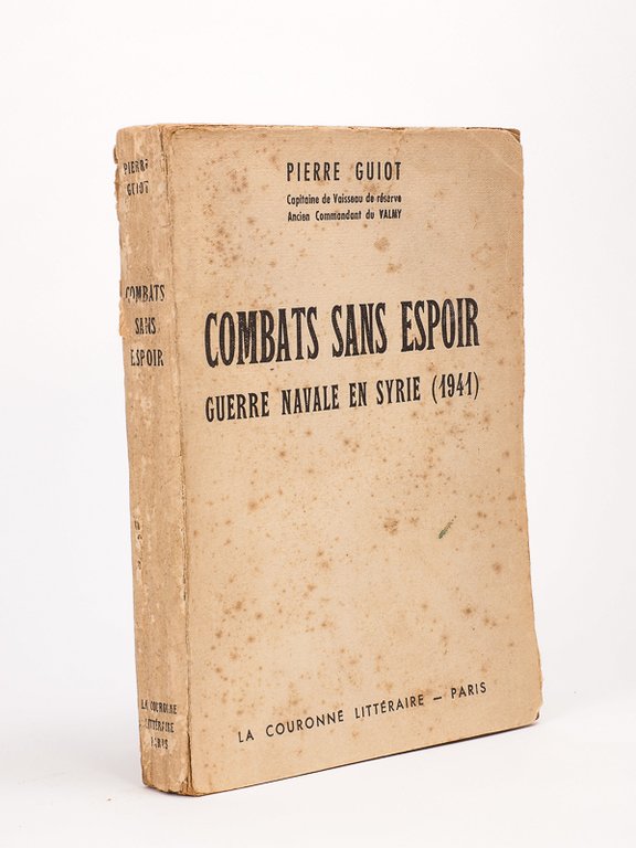 Combats sans espoir. Guerre navale en Syrie (1941)