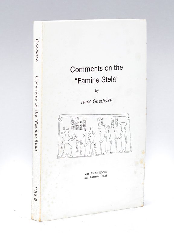 Comments on the "Famine Stela"