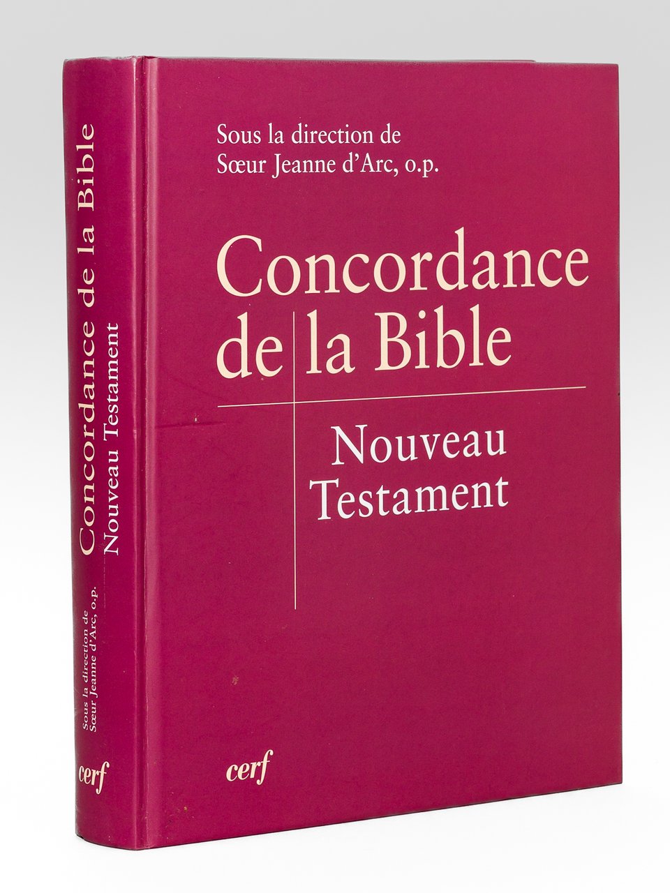 Concordance de la Bible - Nouveau Testament.