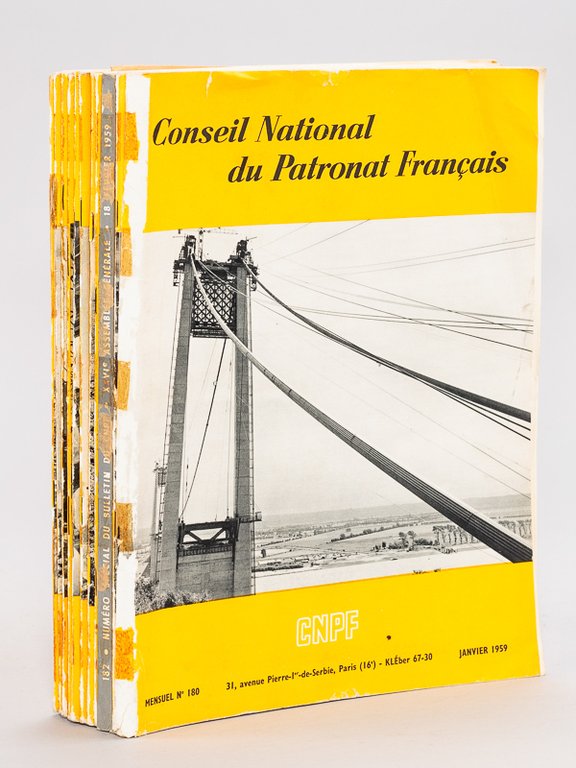 Conseil National du Patronat Français [ Revue - 11 Numéros …