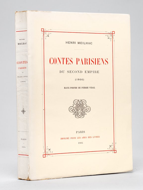 Contes Parisiens du Second Empire (1866). [ Exemplaire nominatif ]