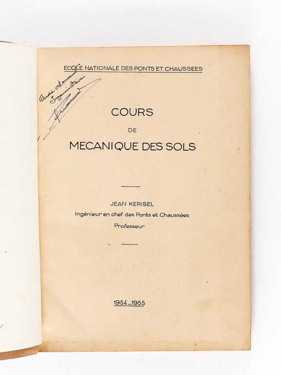 Cours de Mécanique des Sols. Liants hydrauliques et routiers. Ecole …