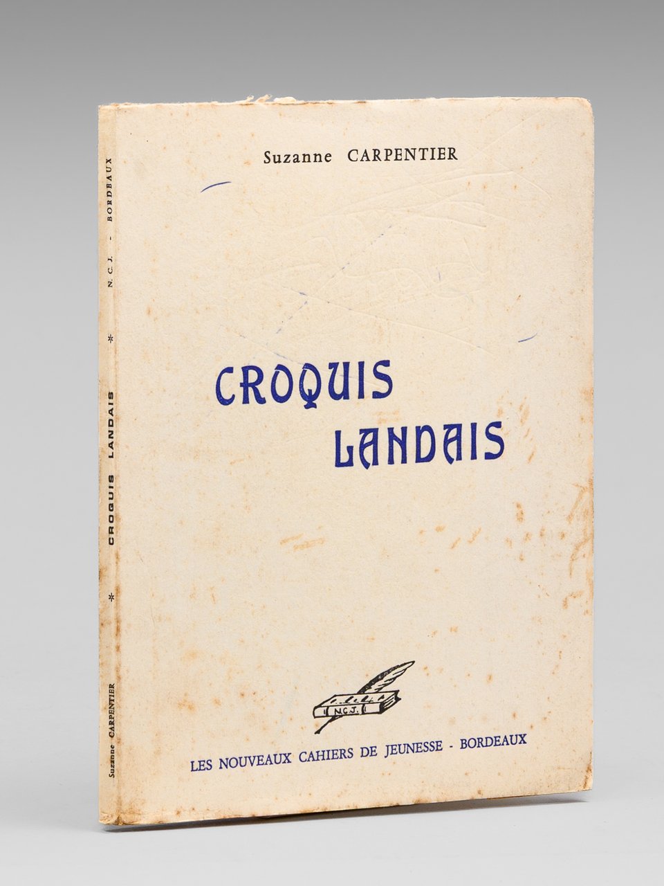 Croquis landais [ Avec 2 lettres autographes signées de l'auteur, …