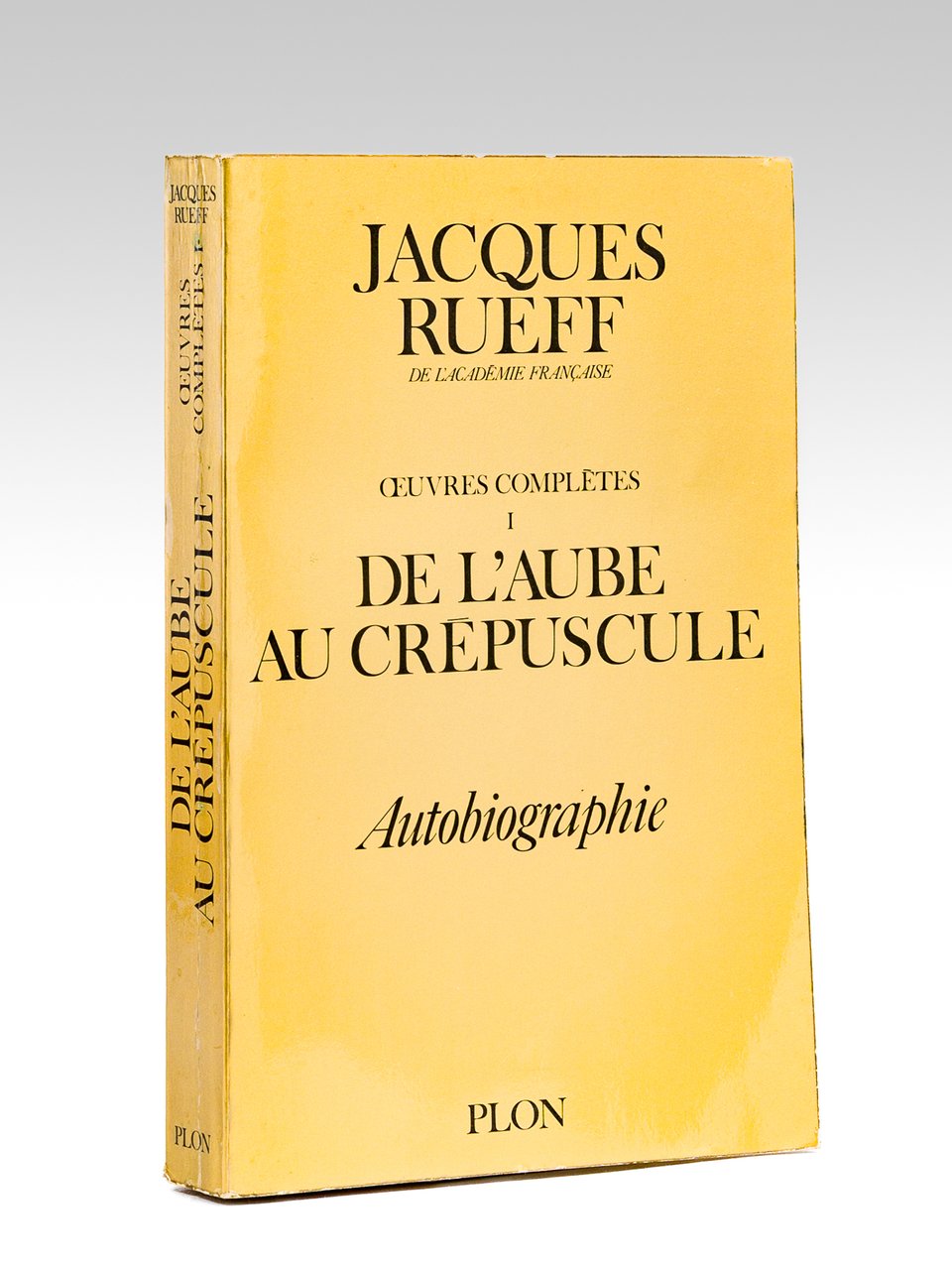 De l'Aube au Crépuscule. Autobiographie de l'auteur. Oeuvres complètes T.1 … | Immagine principale