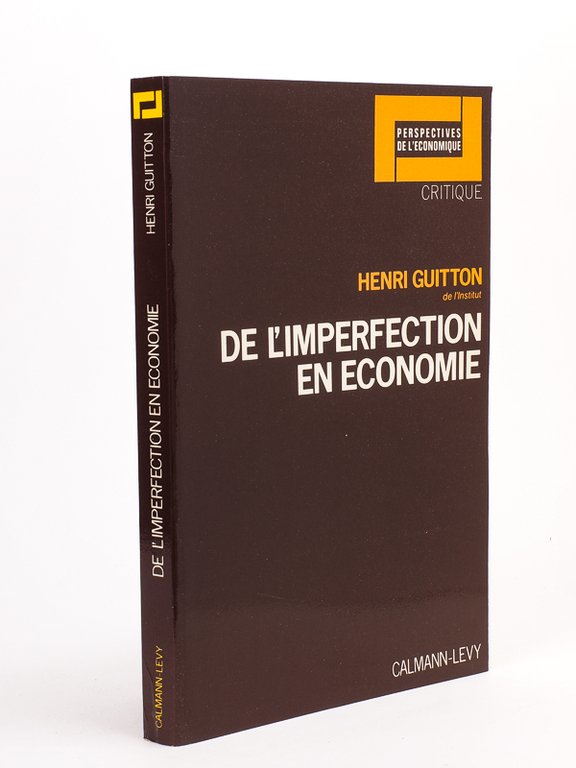 De l'imperfection en économie [ Exemplaire dédicacé ] | Immagine Gallery 2