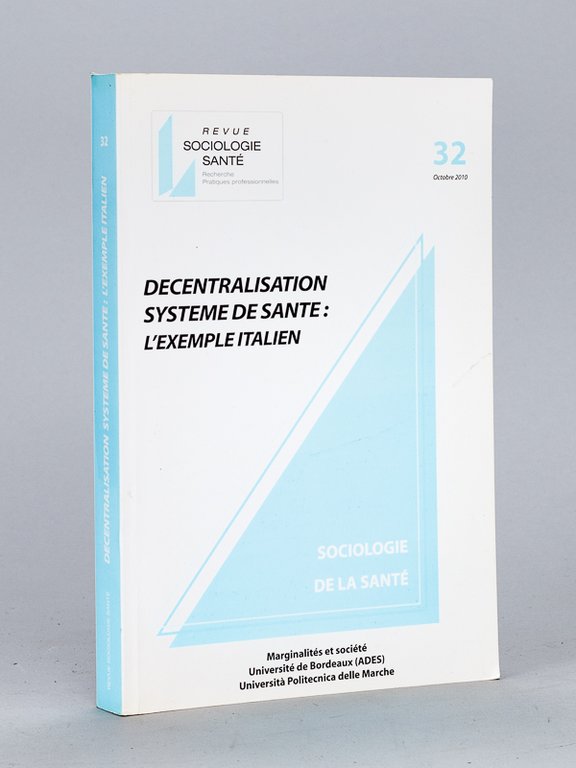 Décentralisation, Système de Santé : l'exemple italien [ Revue Sociologie … | Immagine Gallery 2