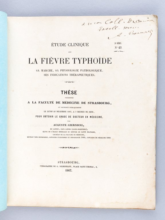 Des thromboses cachectiques et de l'Embolie pulmonaire [ Thèse présentée …