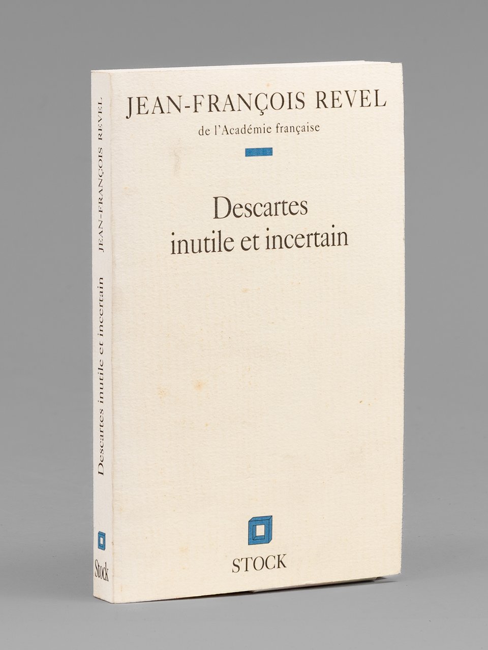 Descartes inutile et incertain [ Livre signé par l'auteur - … | Immagine principale