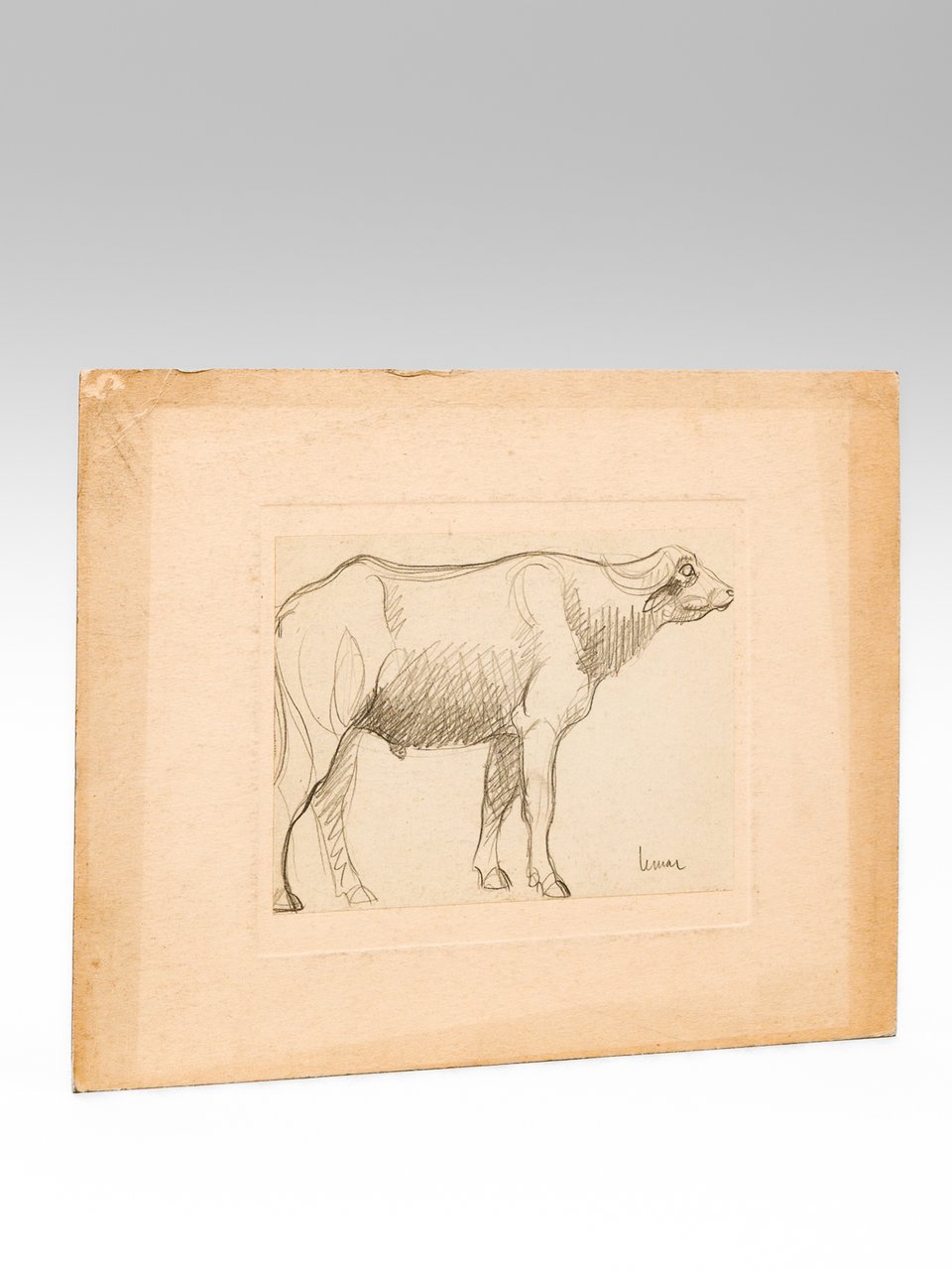 Dessin original au crayon signé par l'artiste [ étude de … | Immagine principale