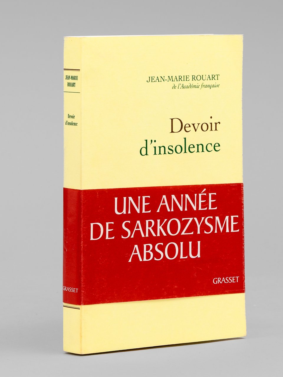 Devoir d'insolence [ Livre dédicacé par l'auteur à Maurice Druon … | Immagine principale