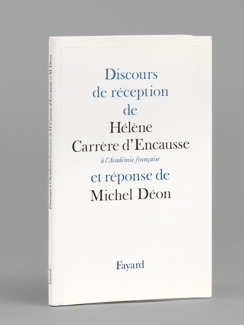 Discours de réception de Hélène Carrère d'Encausse à l'Académie française … | Immagine principale