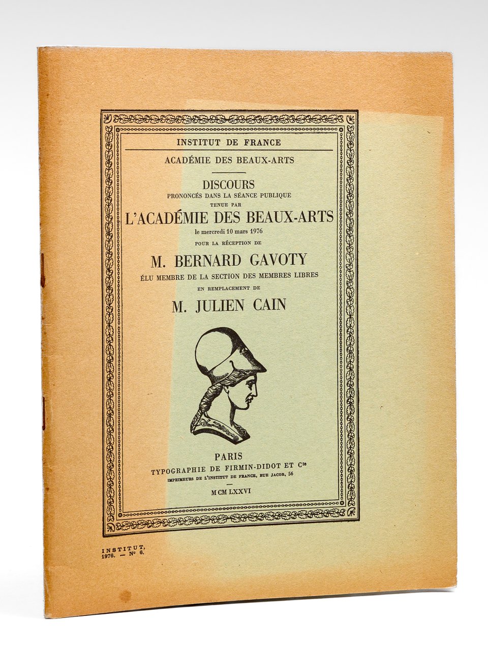 Discours prononcés dans la séance publique tenue par l'Académie des … | Immagine principale