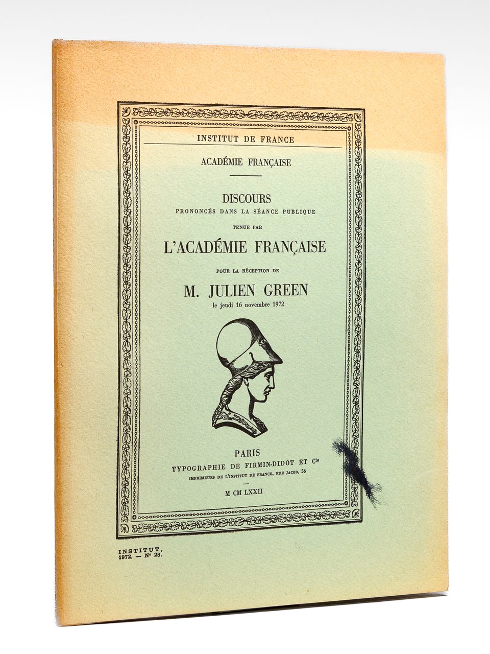 Discours prononcés dans la séance publique tenue par l'Académie Française …