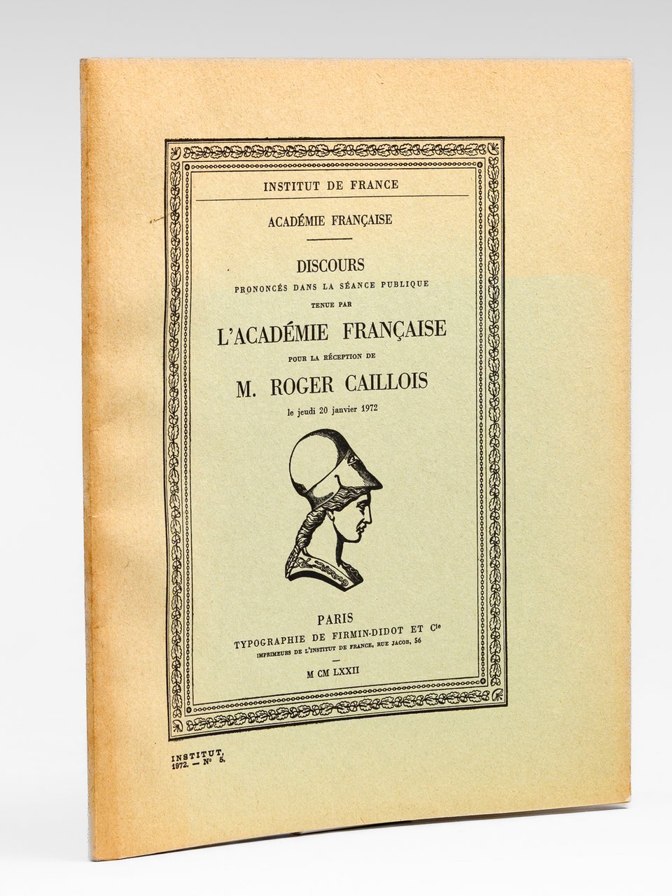 Discours prononcés dans la séance publique tenue par l'Académie Française … | Immagine principale