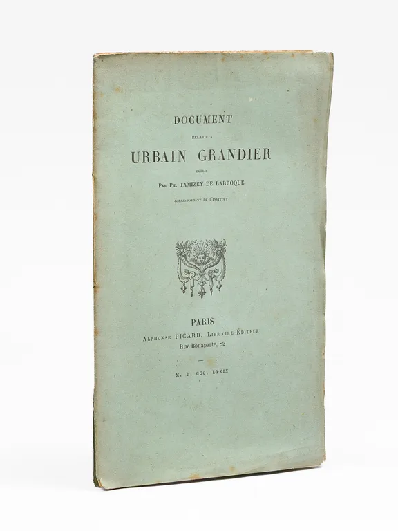 Document relatif à Urbain Grandier [ Edition originale - Livre …