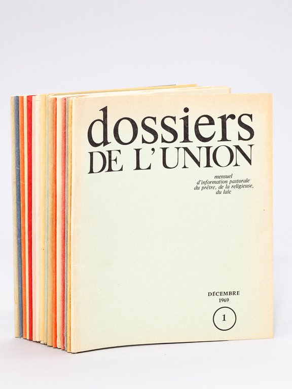 Dossiers de l'Union. Mensuel d'information pastorale du prêtre, de la …