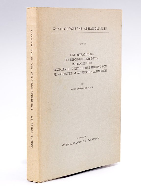 Eine Betrachtung der Inschriften des Meten im Rahman der Sozialen …