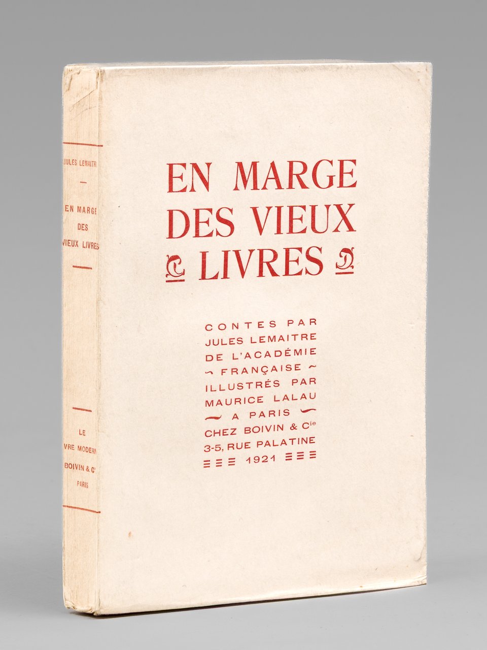 En Marge des Vieux Livres [ Exemplaire sur japon ancien …
