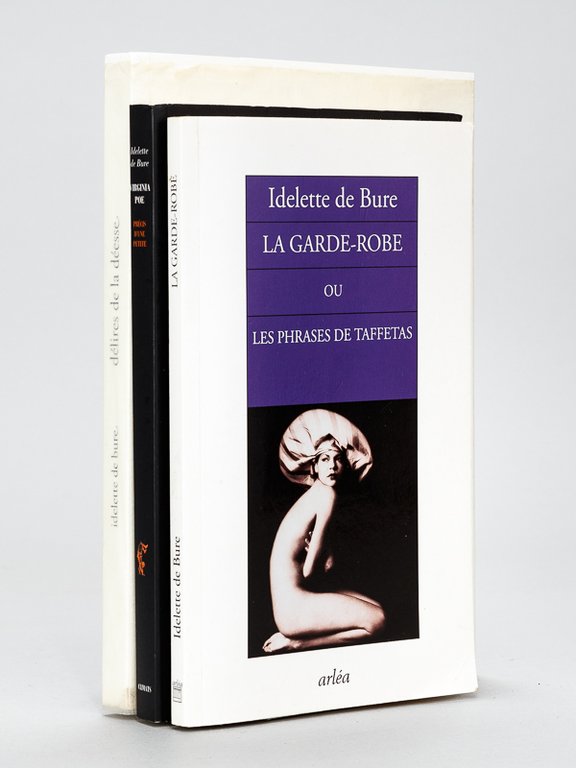 [ Ensemble de 3 livres dédicacés par l'auteur, avec 3 …