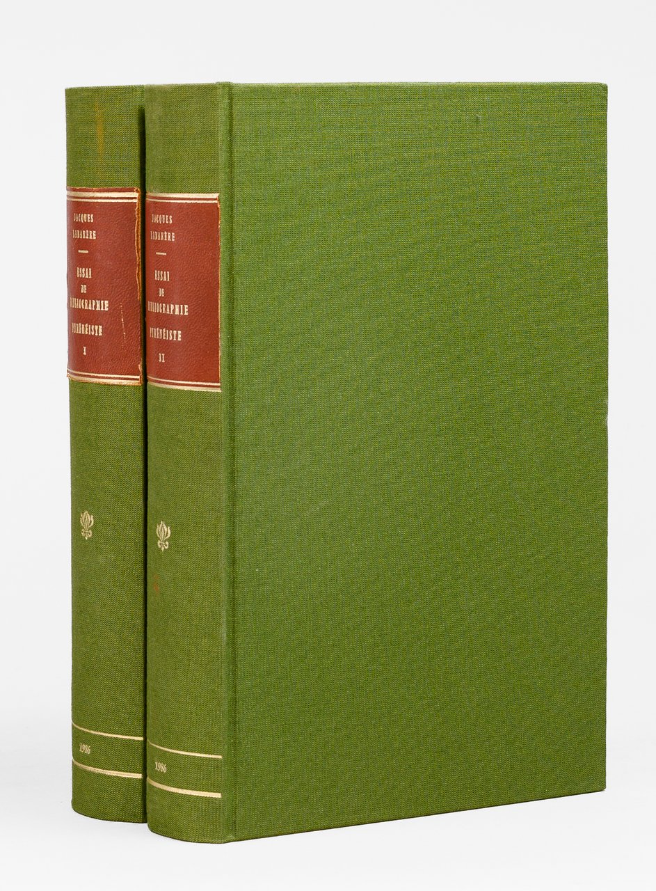 Essai de Bibliographie Pyrénéiste (2 Tomes - Complet) [ Edition … | Immagine principale