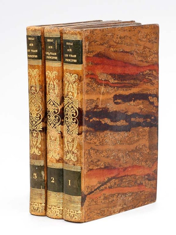 Essai sur les Vrais Principes relativement à nos Connaissances les …