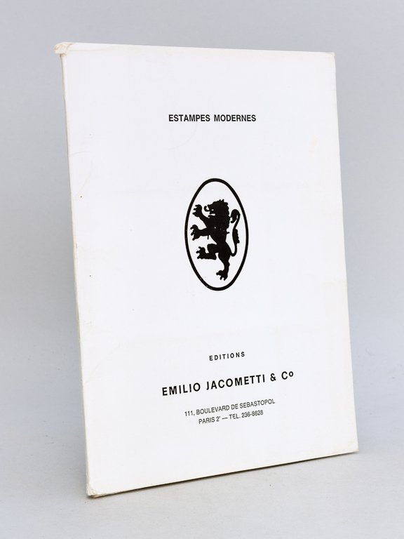 Estampes modernes. Editions Emilio Jacometti & Co [ Catalogue Printemps … | Immagine Gallery 2