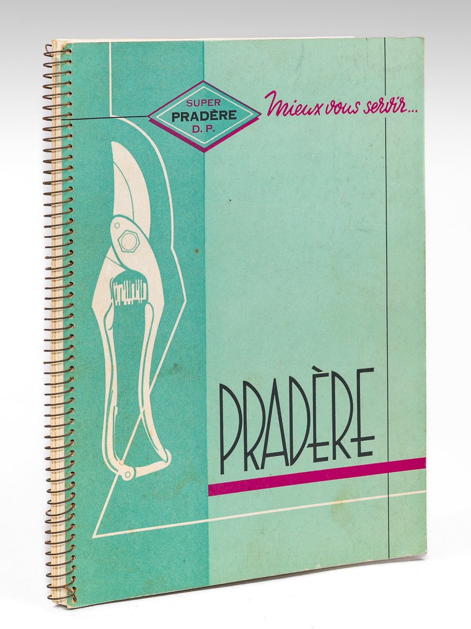 Etablissements Charles Pradère & Fils. Villeneuve-sur-Lot. Catalogue 1963. Super Pradère …