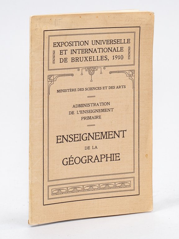 Exposition Universelle et Internationale de Bruxelles, 1910. Ministère des Sciences …