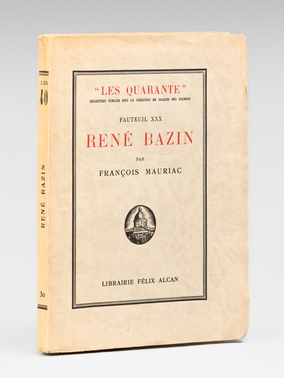 Fauteuil XXX René Bazin - suivi de Pages inédites et … | Immagine principale