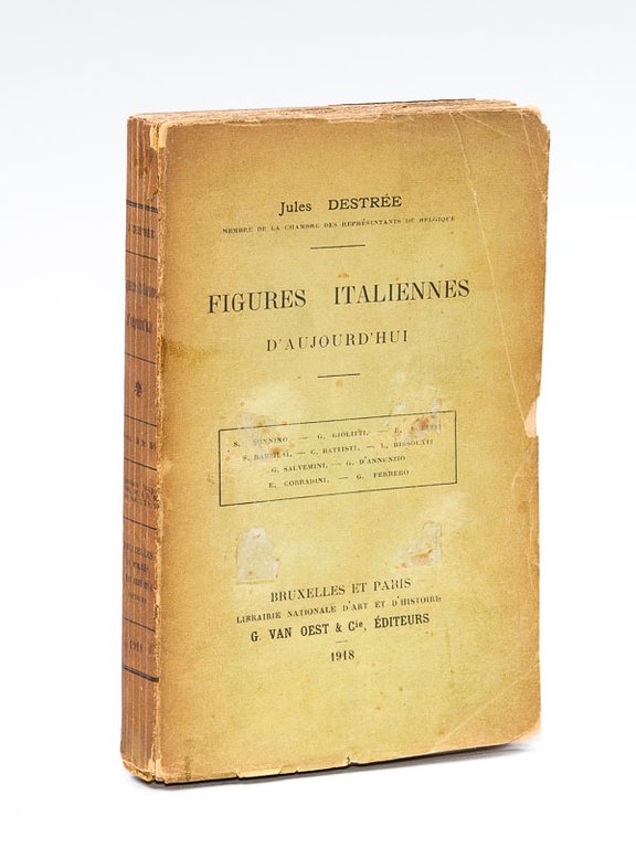 Figures italiennes d'aujourd'hui : S. Sonnino ; G. Giolitti ; …