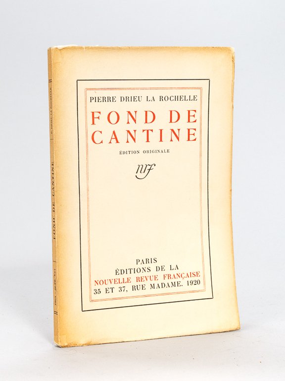 Fond de Cantine [ Edition originale ]
