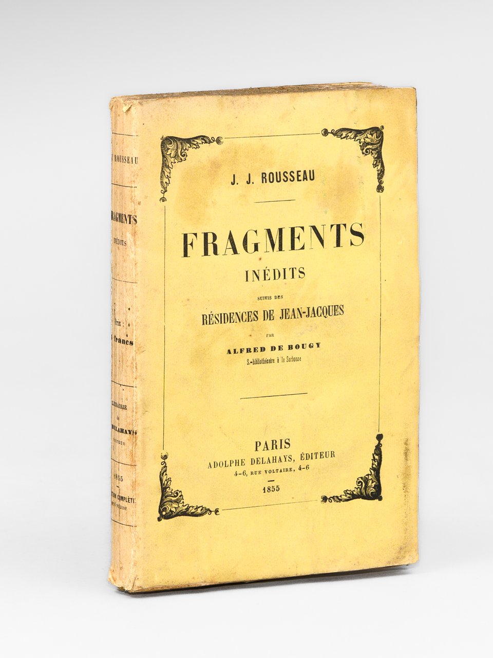 Fragments inédits suivis des Résidences de Jean-Jacques par Alfred de … | Immagine principale