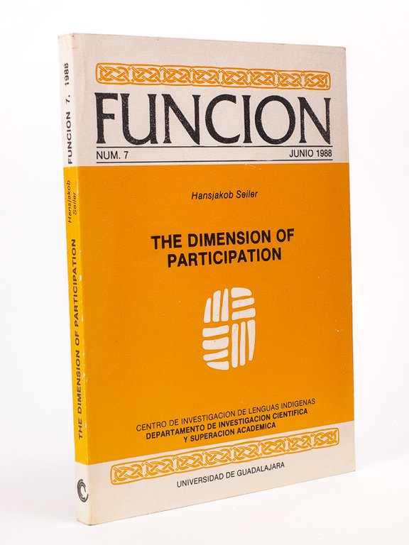 Funcion. Num. 7 Junio 1988. Hansjakob Seiler : The Dimension …
