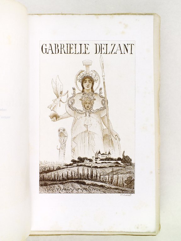 Gabrielle Delzant. Lettres - Souvenirs [ Edition originale - Livre …