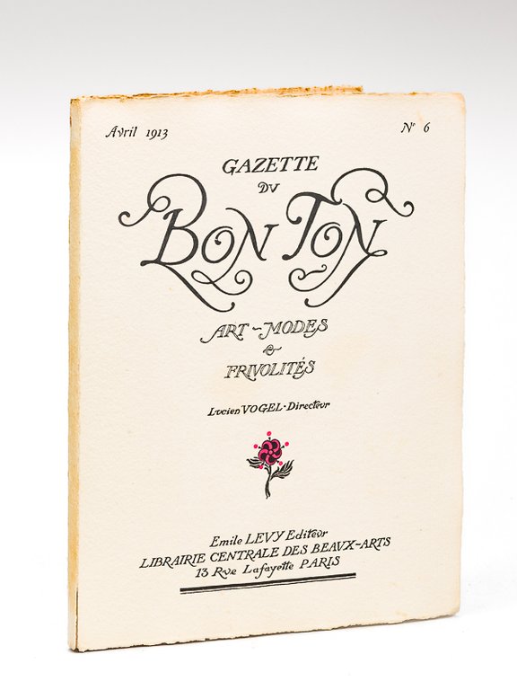 Gazette du Bon Ton. Art - Modes & Frivolités. Avril …