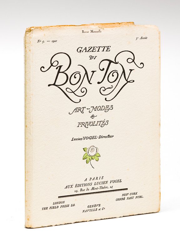 Gazette du Bon Ton. Art - Modes & Frivolités Juin …