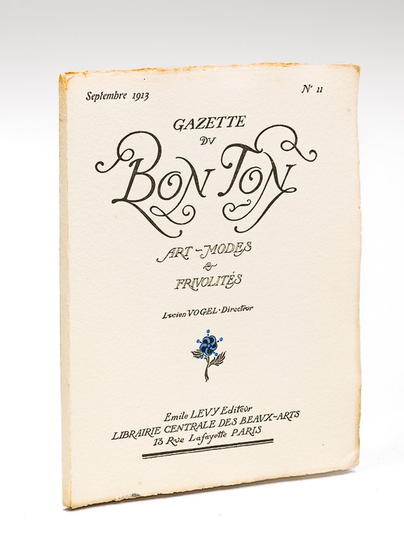 Gazette du Bon Ton. Art - Modes & Frivolités. Septembre …
